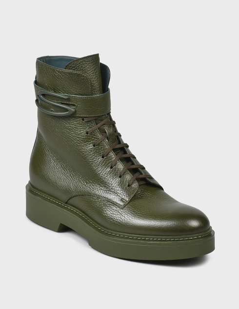 зеленые Ботинки Santoni SWTHW58873VERNOTDV60-green