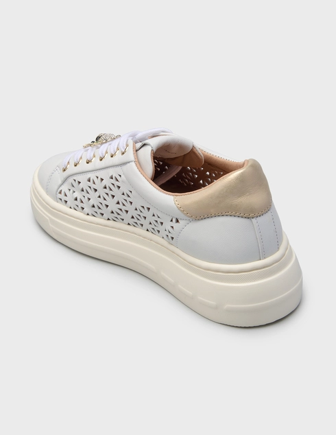 женские белые Кеды Stokton 220_wite1 - фото-2