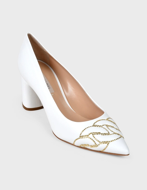 белые Туфли Casadei 659-white