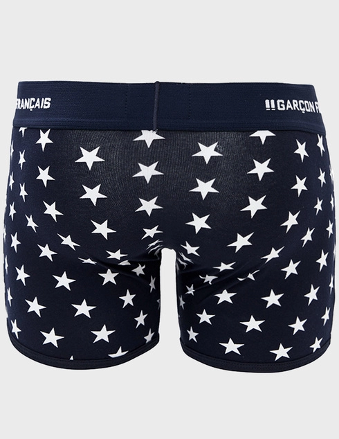 Garcon Francais Boxer18-Bleu-etoiles-blue фото-2