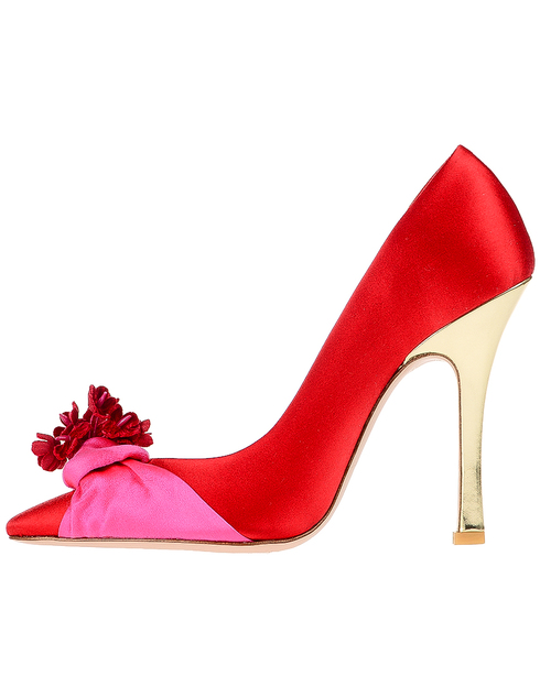 женские красные Туфли Ines de la Fressange G2256_red - фото-2