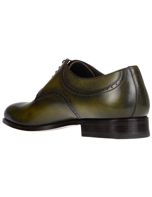 мужские зеленые Дерби Moreschi S42616_green - фото-2