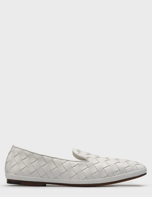 женские белые кожаные Слиперы Henderson Baracco era-3_white - фото-5