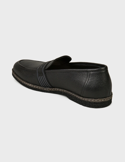 мужские черные Туфли Giampiero Nicola L40224_black - фото-2