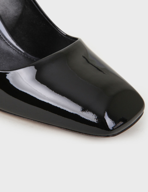 женские черные лакированные Туфли Prada 8001-black - фото-5