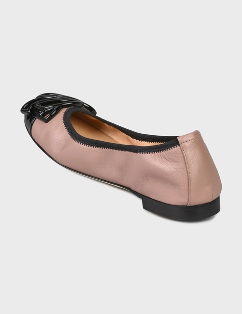 женские коричневые Балетки Casadei 210-brown - фото-2
