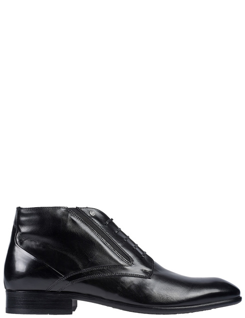 мужские черные кожаные Ботинки Mario Bruni 516-black - фото-5