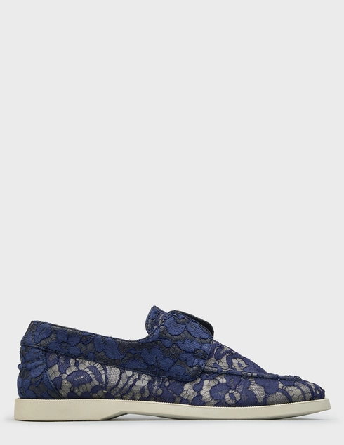 женские синие текстильные Туфли Le Silla 5194_blue - фото-5