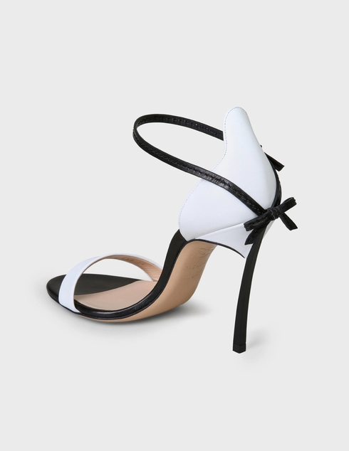 женские белые Босоножки Casadei 757-white - фото-2