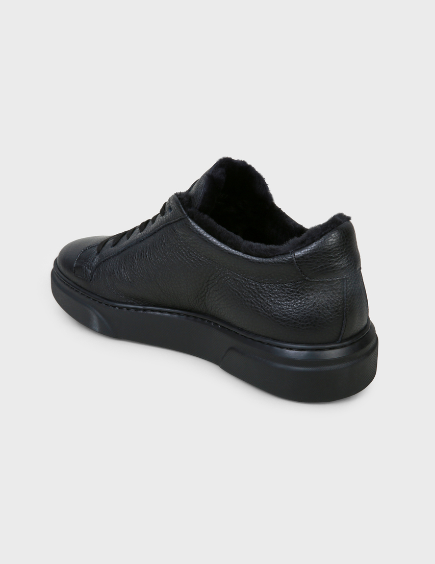мужские черные Кеды Pellettieri di Parma Pel-FW20-515051-223-147-black - фото-2