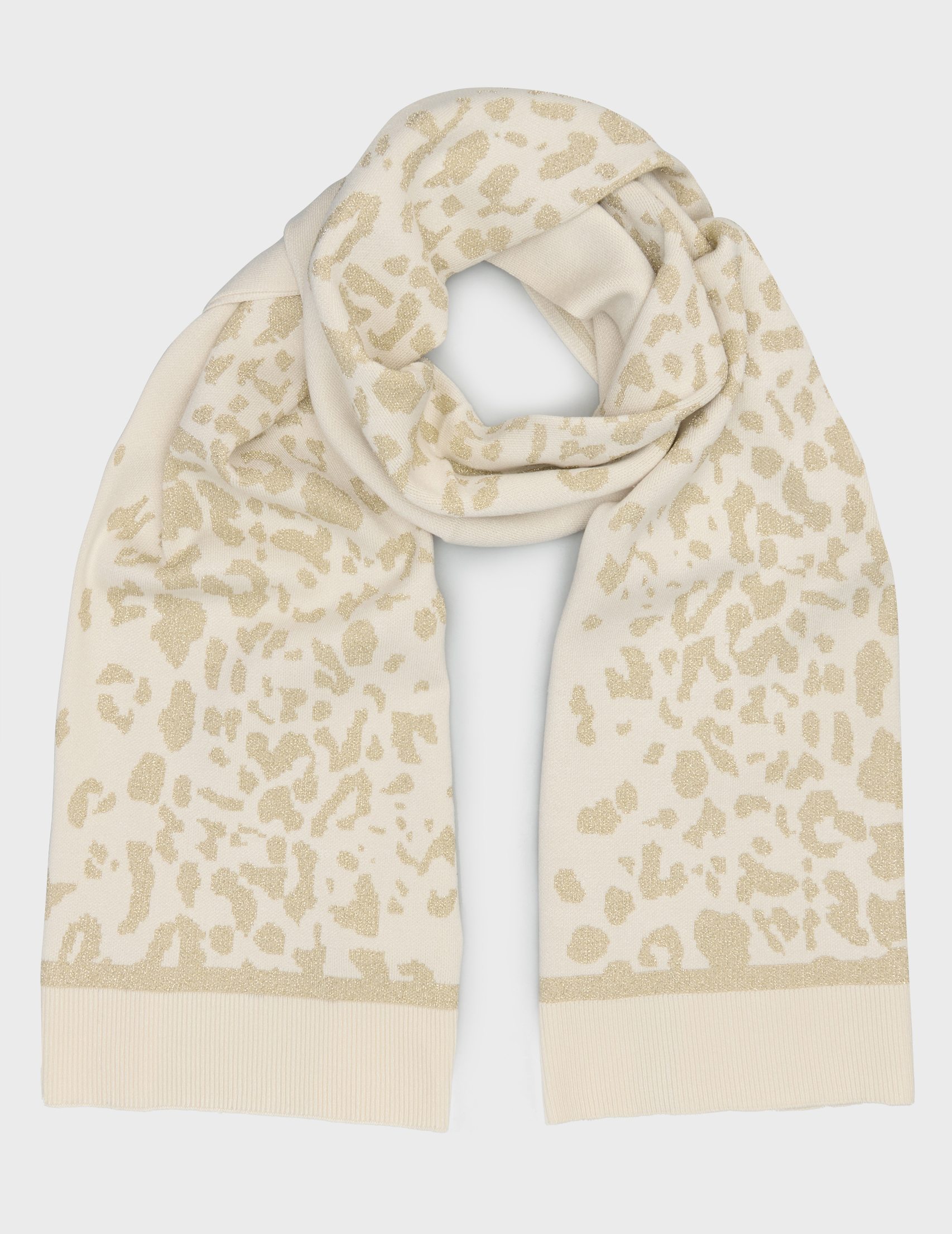 

Шарф, Бежевый;молочный