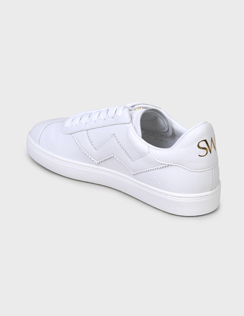 женские белые Кеды Stuart Weitzman SW-SS20-29191-DARYL-white - фото-2
