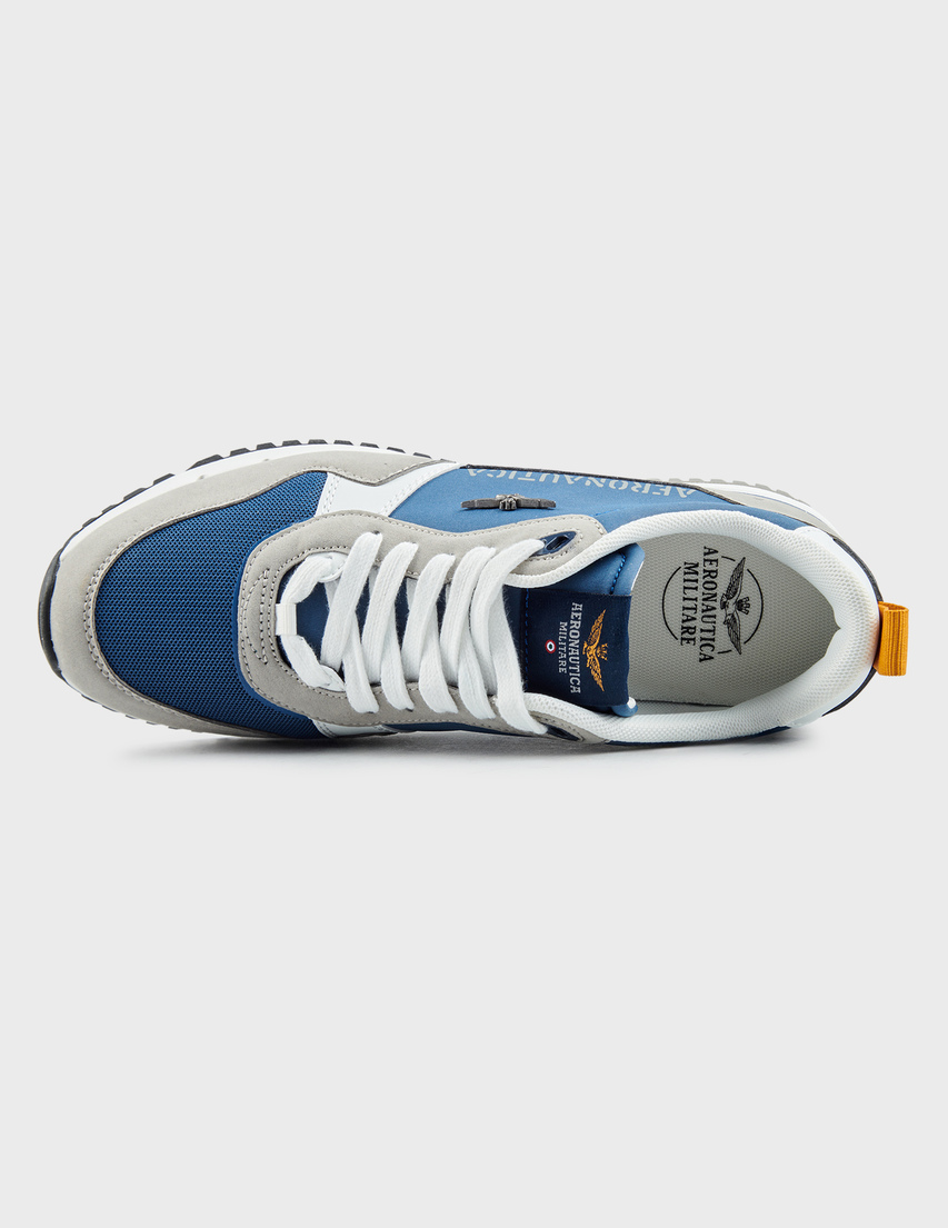 серые мужские Кроссовки Aeronautica Militare 3544_gray 7138 грн