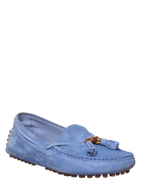 голубые Мокасины Gucci G370695-4503