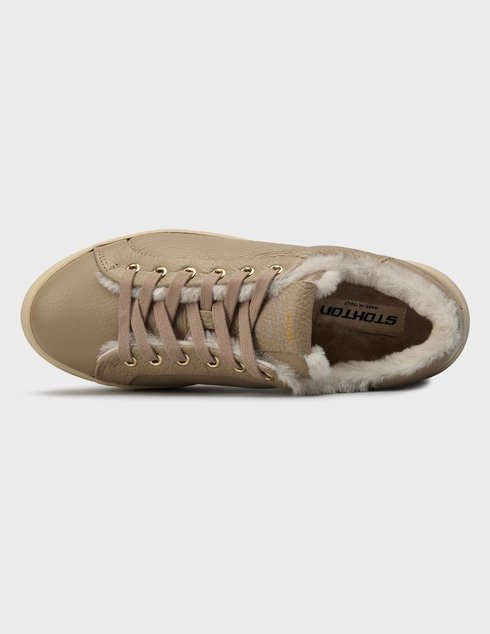 бежевые женские Кеды Stokton 220_beige 14729 грн