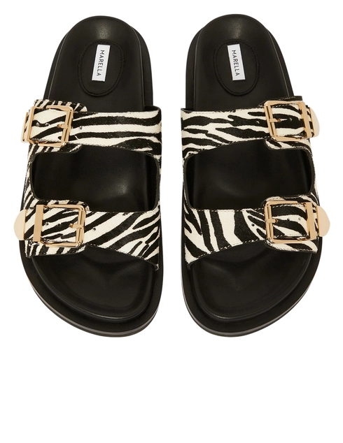 женские принт Шлепанцы Marella 35211966.1 - фото-2