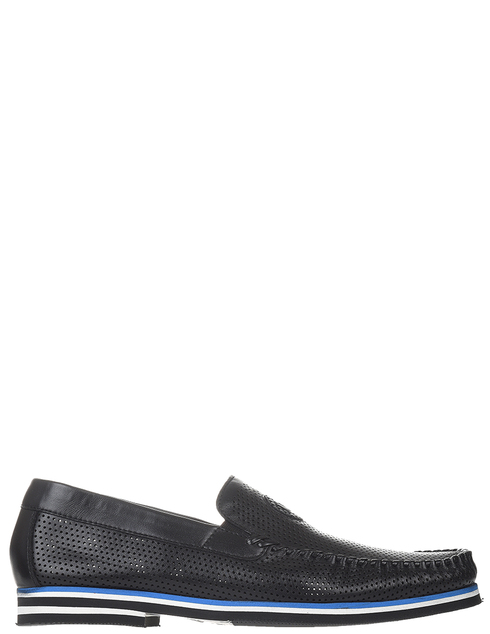 мужские черные кожаные Туфли Mario Bruni AGR-60102_black - фото-5