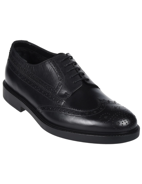 черные Броги Fratelli Rossetti S46169_black