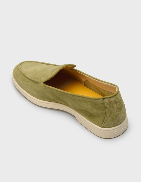 женские зеленые Лоферы Doucal'S 8893_green - фото-2