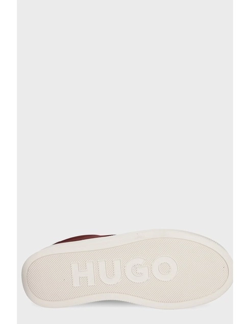бордовые Кеды Hugo HUGO_10799 размер - 40; 37; 38; 39