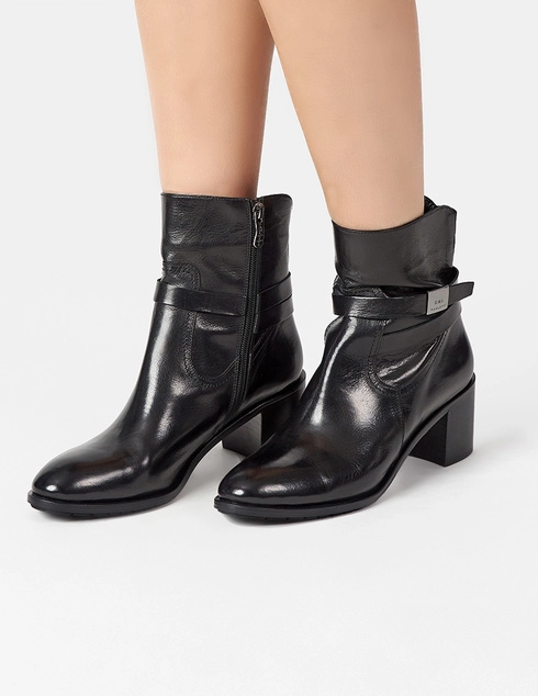 черные Ботильоны Gianmarco Lorenzi GML013060-BUFFALO