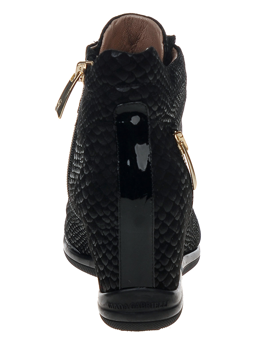 женские черные Сникерсы Giada Gabrielli 1220-black - фото-2
