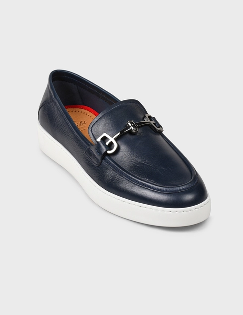 синие Мокасины Fabi AGR-9784-blue