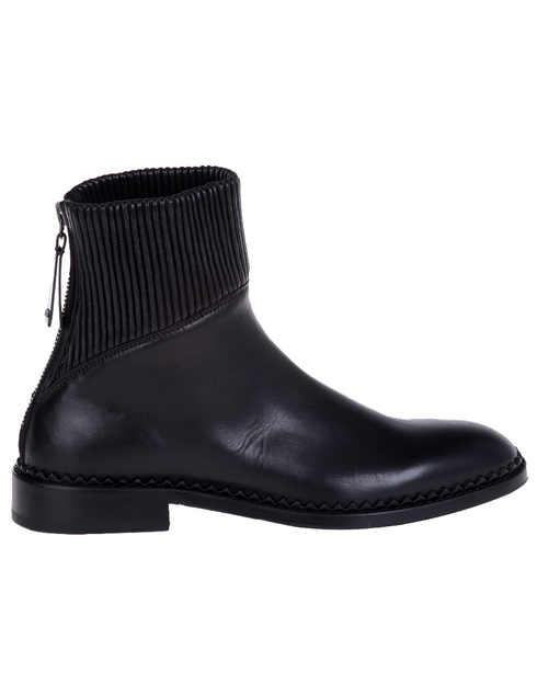 женские черные Ботинки John Galliano S1323 - фото-2