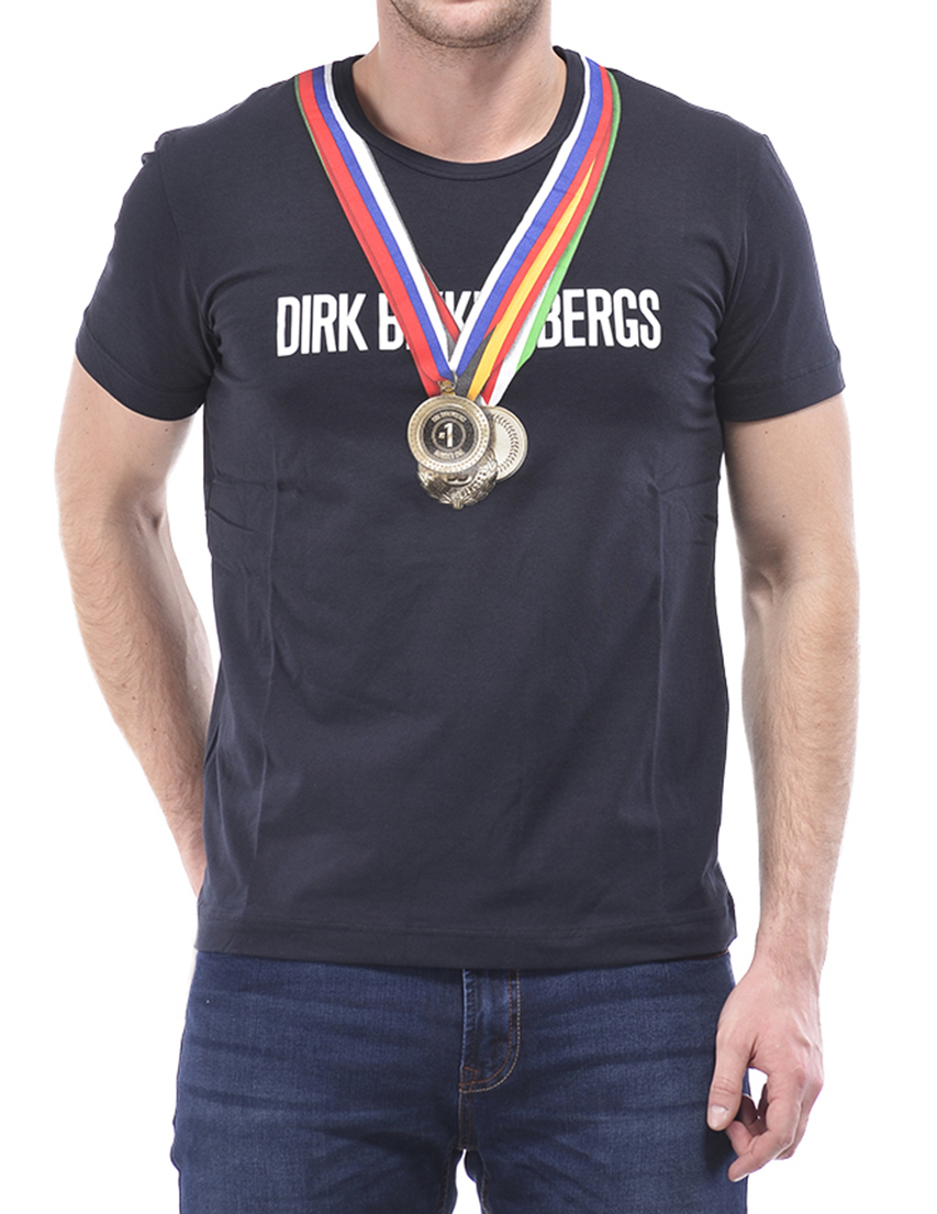 Мужская футболка DIRK BIKKEMBERGS DB7560011665