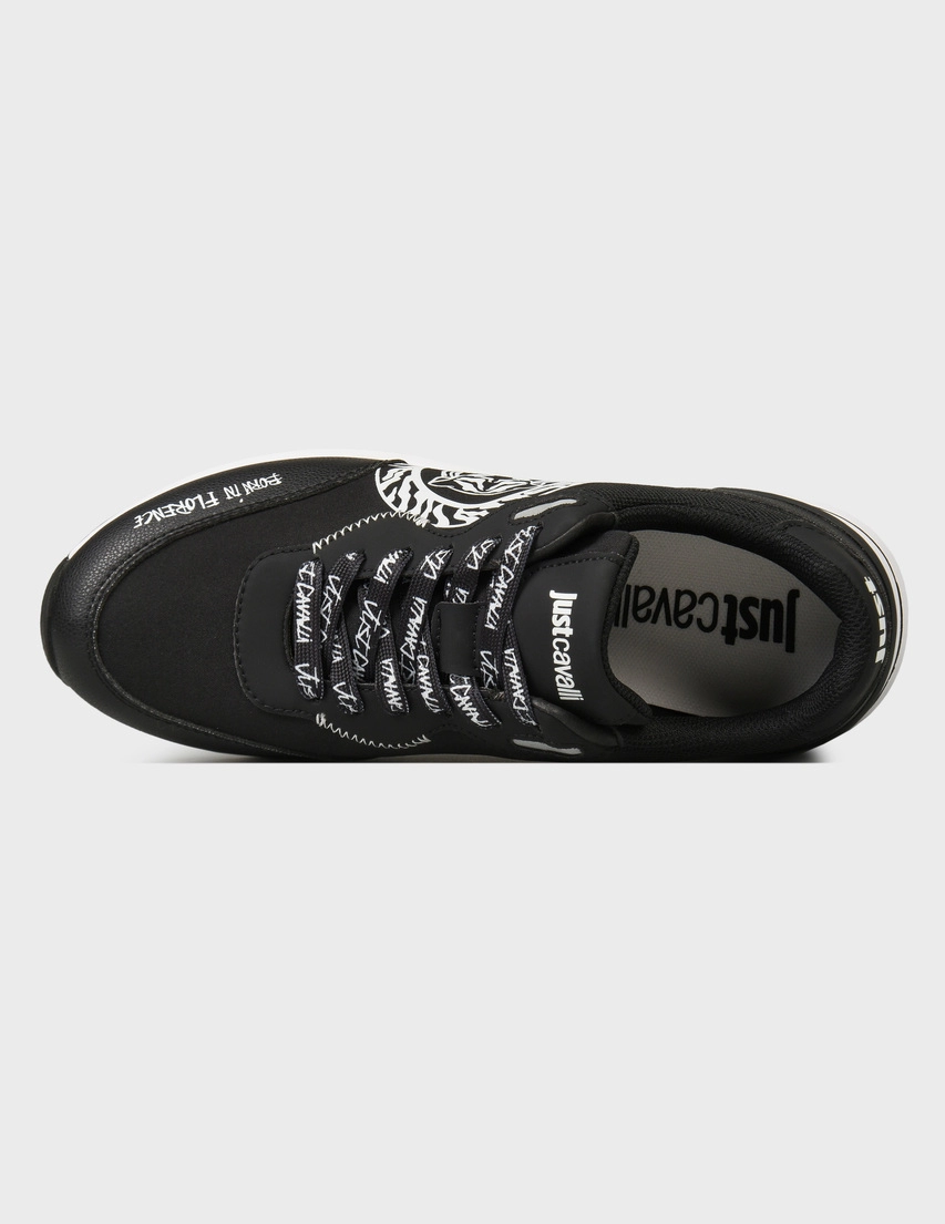 Кросівки Just Cavalli 75QA3SD5 ZSA02-899_181469 (Чорний) в