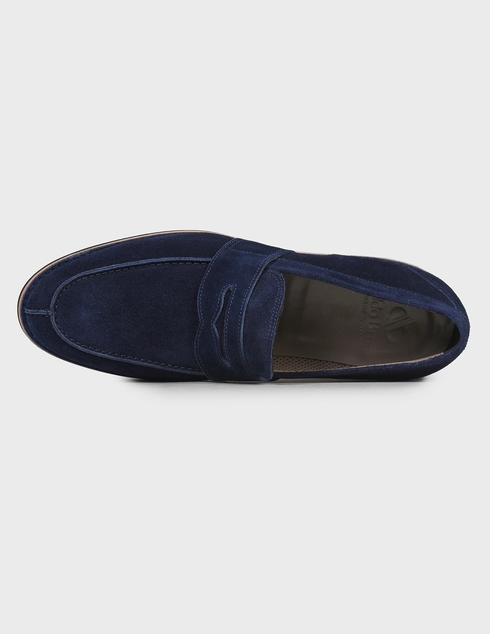 синие мужские Лоферы Aldo Brue 4021-blue 9241 грн