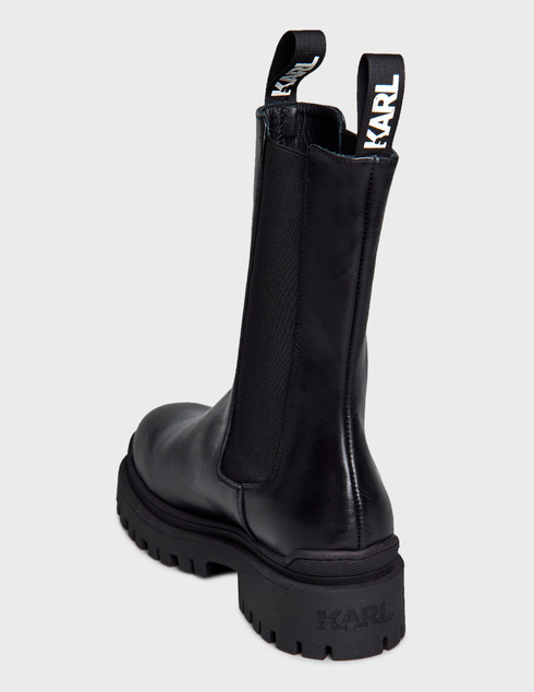 женские черные Ботинки Karl Lagerfeld KL41680_black - фото-2