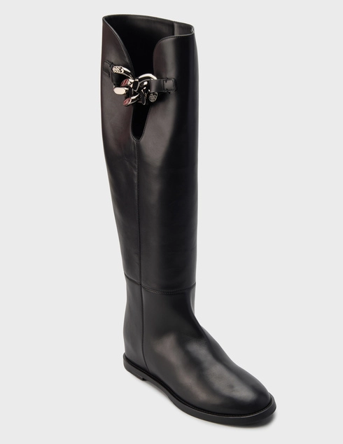 черные Сапоги Casadei 152_black
