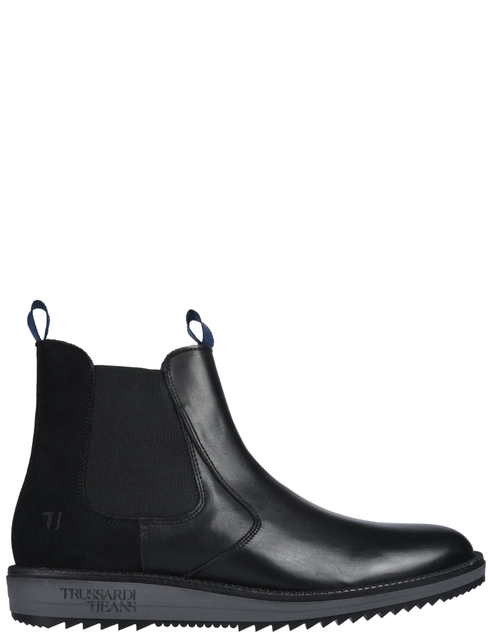 мужские черные Ботинки Trussardi AGR-77A002039Y099999-E708 - фото-2
