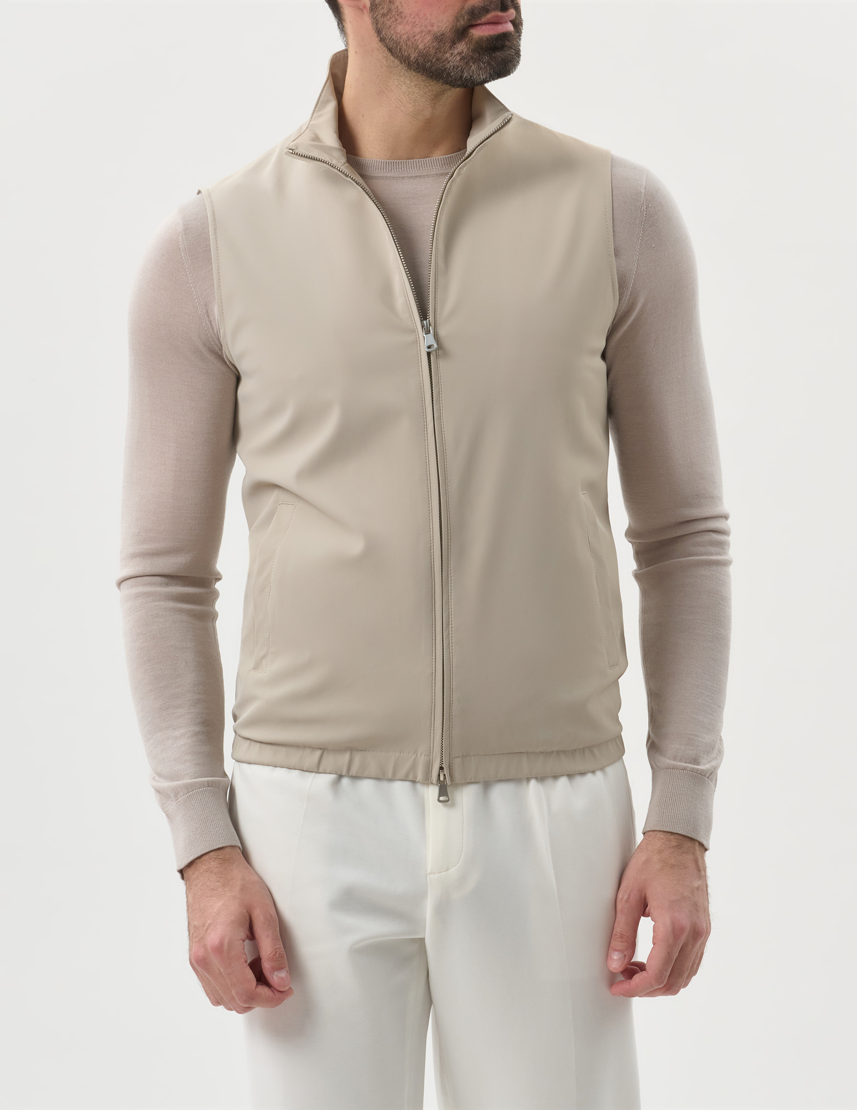 

Жилет, Бежевый