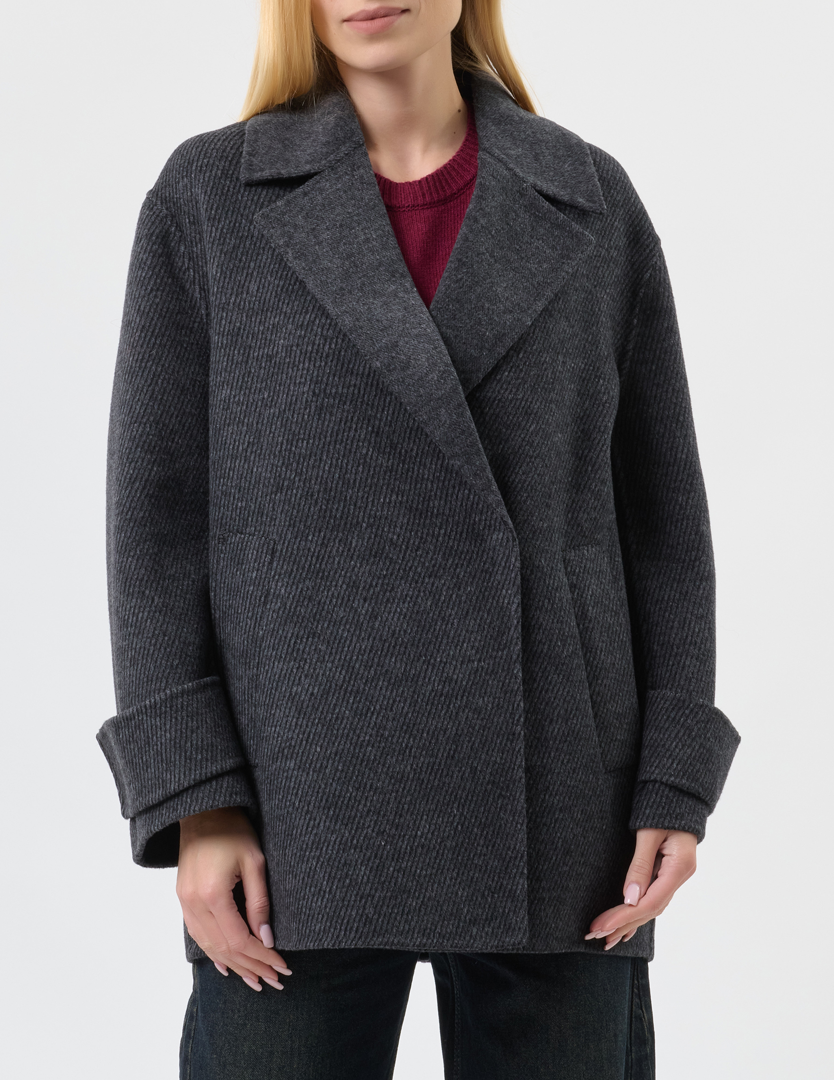 

Пальто, Серый