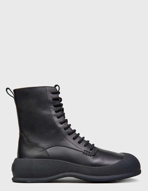 мужские черные кожаные Ботинки Bally 6304659_black - фото-5