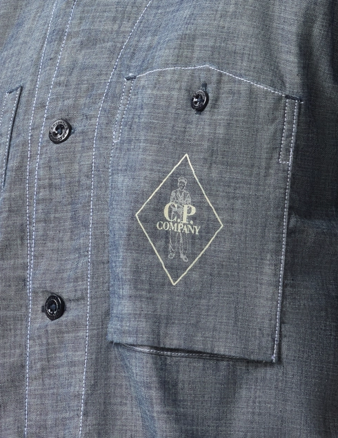 C.P. Company 20CMSH196A-D17_blue фото-5