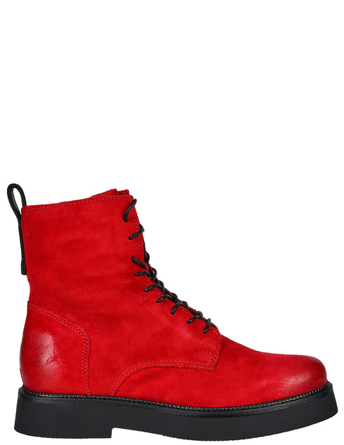 женские красные кожаные Ботинки MJUS 565213-red - фото-5