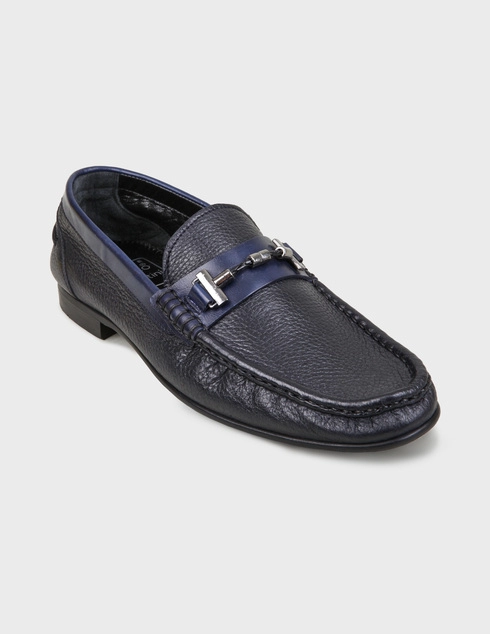 синие Лоферы Roberto Serpentini 4506-blue