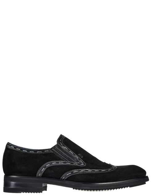мужские черные замшевые Туфли Bagatto 3555_black - фото-5
