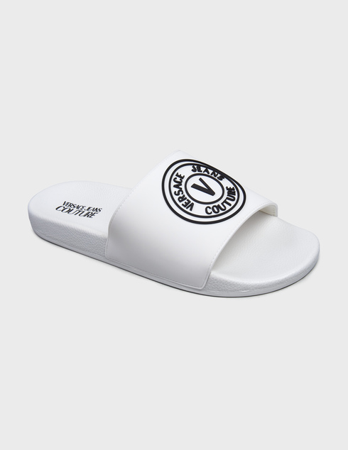 белые Шлепанцы Versace Jeans Couture 76YA3SQ3-ZS192_white