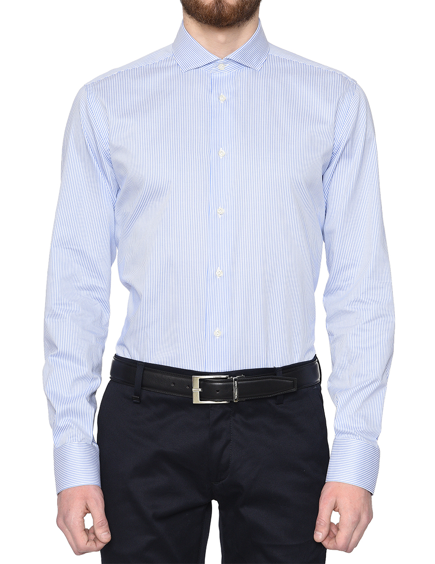 Мужская рубашка ENRICO COVERI A564801_blue