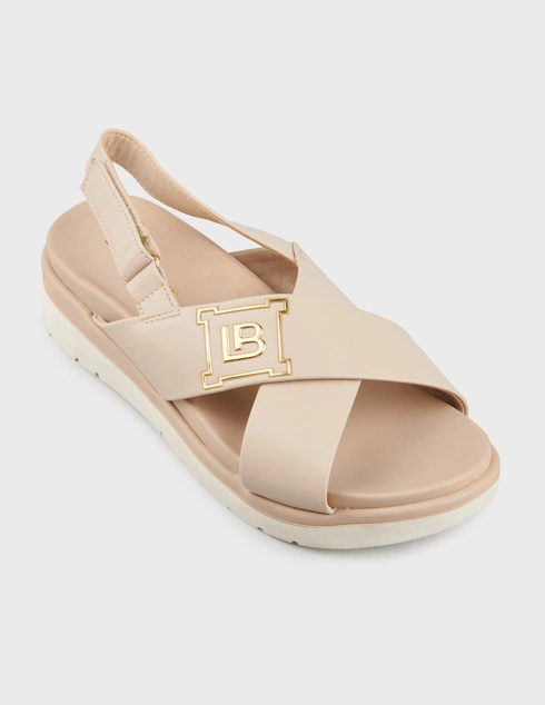 бежевые Босоножки Laura Biagiotti 9082_beige