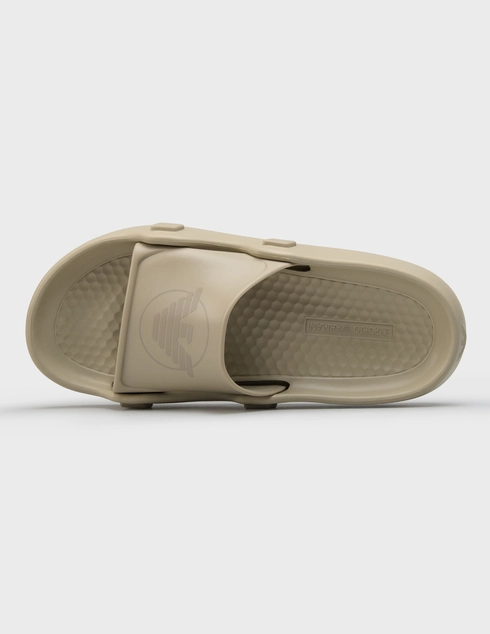 бежевые женские Шлепанцы Emporio Armani EX000044AF22191U6213_beige 6836 грн